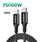 Câble de charge rapide USB-C vers USB-C 100W | Power Delivery – ZAIYNE