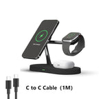 Support de charge sans fil magnétique 3-en-1 – Chargeur sans fil rapide