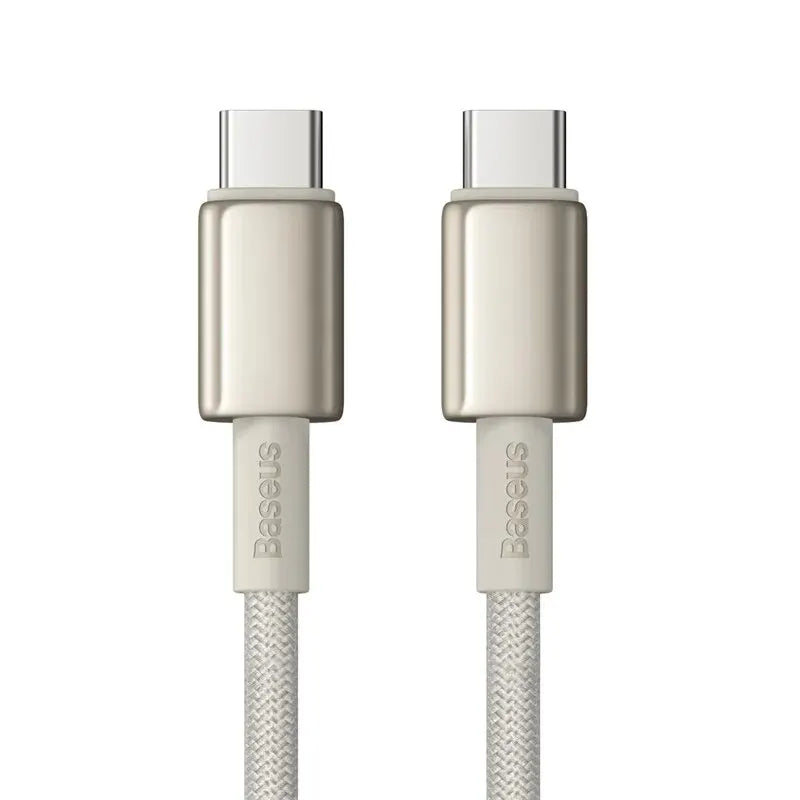 Kabel ZAIYNE USB-C do USB-C do szybkiego ładowania (100 W)