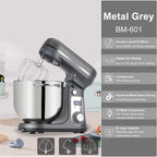 Robot pâtissier BioloMix 1200W avec bol en acier inoxydable de 6L – Prise UE