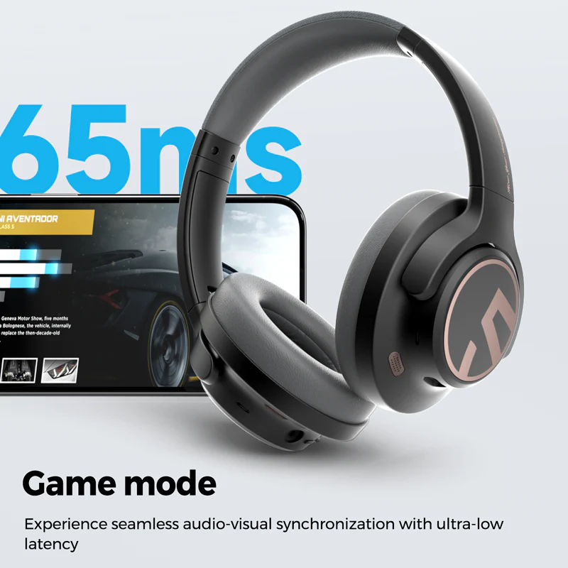SoundPEATS Space ANC Wireless Headphones | 123H Battery