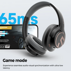 SoundPEATS Space ANC Wireless Headphones | 123H Battery