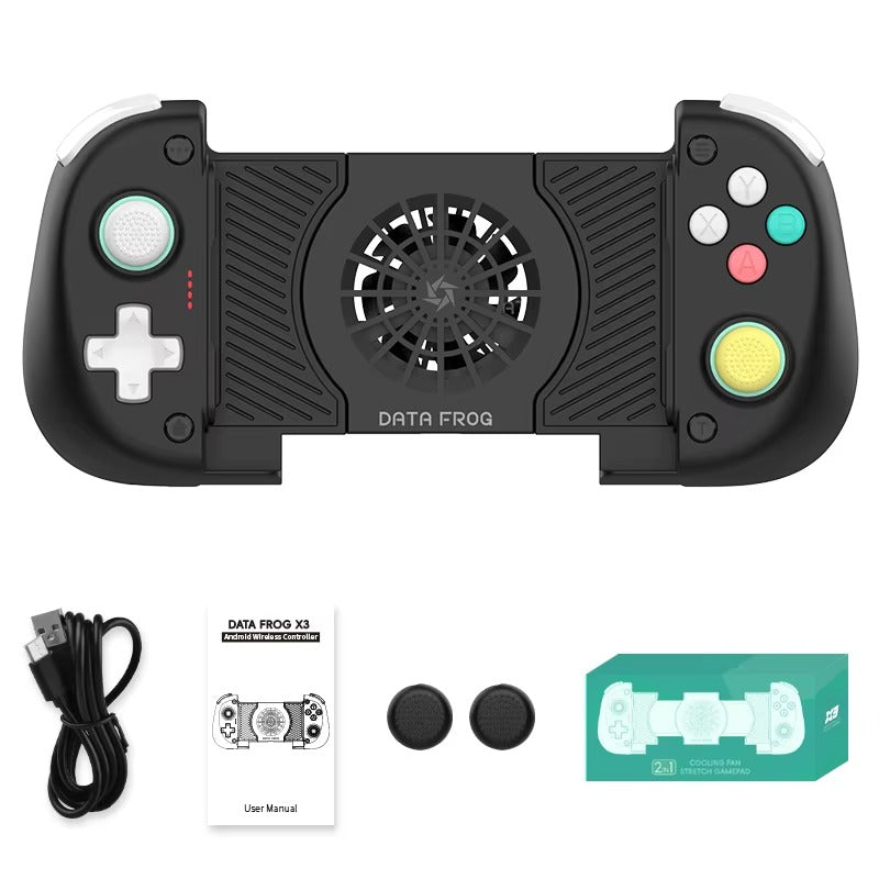 Manette de jeu mobile sans fil avec refroidissement | Compatible Android et Samsung