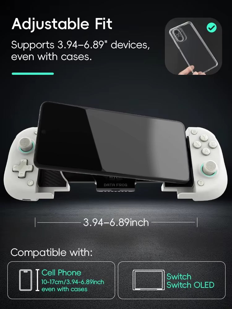 Manette de jeu mobile sans fil avec refroidissement | Compatible Android et Samsung