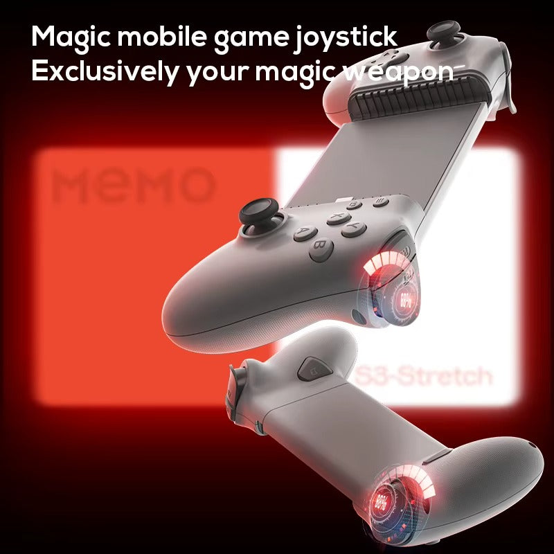 Manette de jeu mobile MEMO S3 | Contrôleur de téléphone Bluetooth / Type-C pour iPhone et Android | ZAIYNE