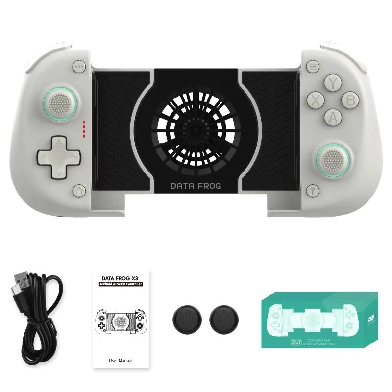 Manette de jeu mobile sans fil avec refroidissement | Compatible Android et Samsung