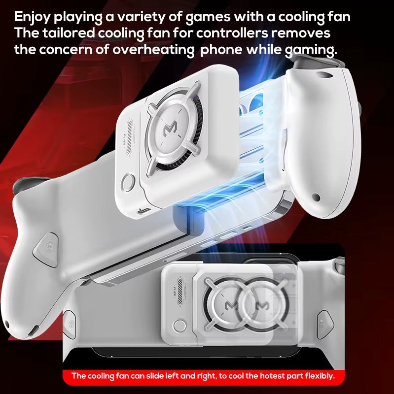 Manette de jeu mobile MEMO S3 | Contrôleur de téléphone Bluetooth / Type-C pour iPhone et Android | ZAIYNE