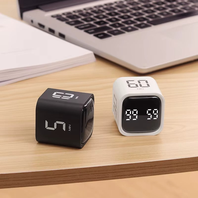 Minuteur de gravité – Cube de compte à rebours silencieux 5-60 min