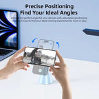 VYYLABS Universal ABS Magnetic Desk Phone Holder – 180° Rotation