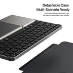 Clavier pliable Bluetooth 5.0 avec pavé tactile – Clavier sans fil portable pour téléphones, tablettes et ordinateurs portables | ZAIYNE
