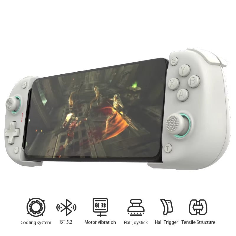 Manette de jeu mobile sans fil avec refroidissement | Compatible Android et Samsung
