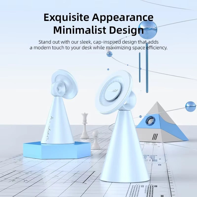 VYYLABS Universal ABS Magnetic Desk Phone Holder – 180° Rotation
