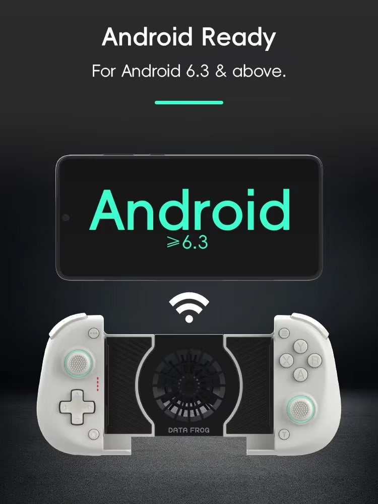 Manette de jeu mobile sans fil avec refroidissement | Compatible Android et Samsung