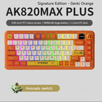 ZAIYNE AK820 MAX+ Pro – Bezprzewodowa mechaniczna klawiatura RGB | Ekran TFT | 8000mAh