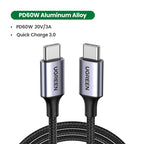 Câble de recharge rapide USB-C vers USB-C 60W | Power Delivery – ZAIYNE