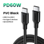 Câble de recharge rapide USB-C vers USB-C 60W | Power Delivery – ZAIYNE
