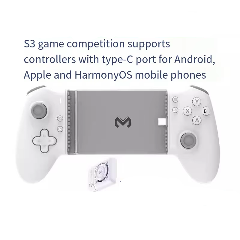 Manette de jeu mobile MEMO S3 | Contrôleur de téléphone Bluetooth / Type-C pour iPhone et Android | ZAIYNE