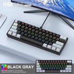 Klawiatura gamingowa mini mechaniczna APAYADO K61 – 60% RGB