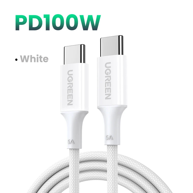 Câble de charge rapide USB-C vers USB-C 100W | Power Delivery – ZAIYNE
