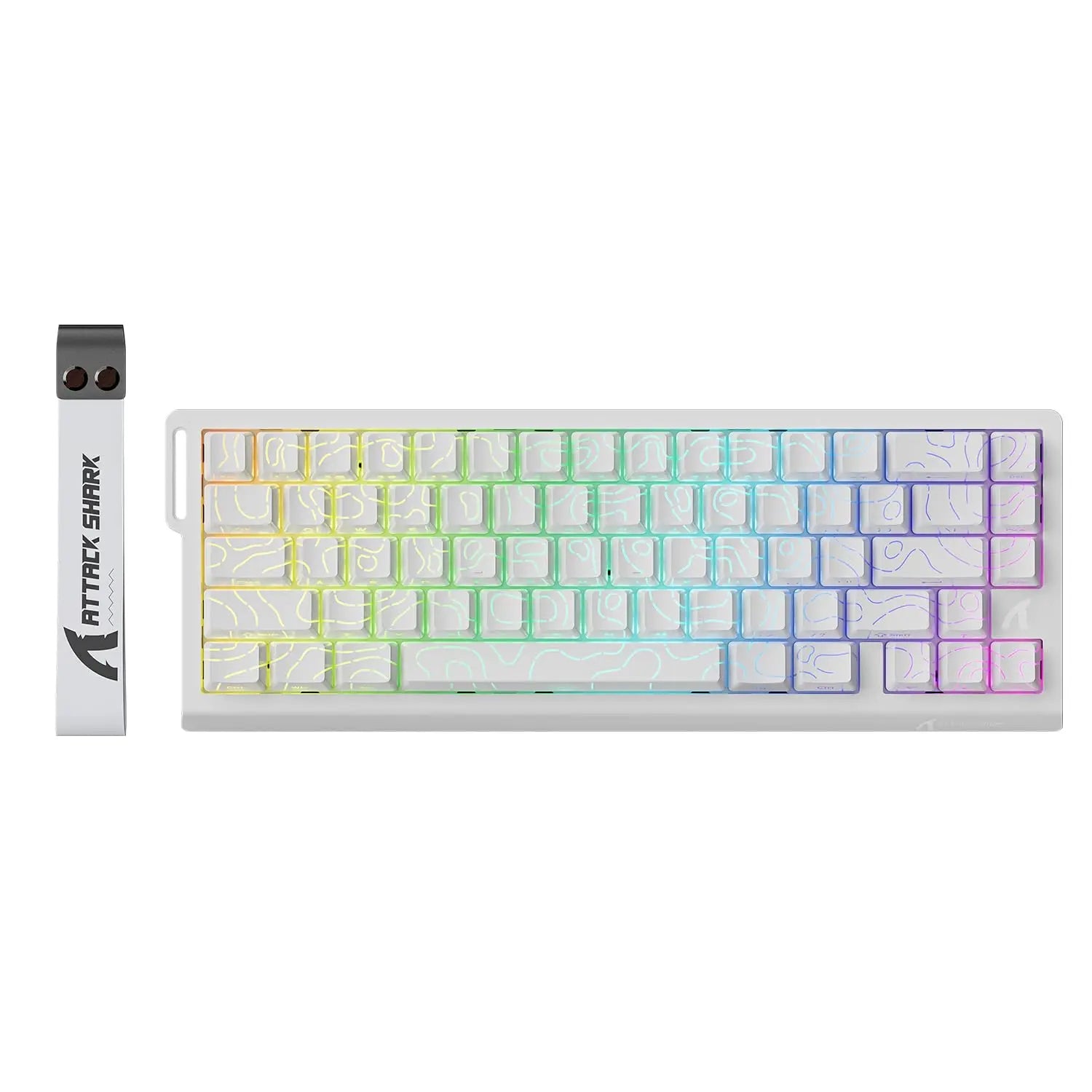 ZAIYNE AK820 MAX+ Pro – Clavier mécanique sans fil RVB | Écran TFT | 8000 mAh
