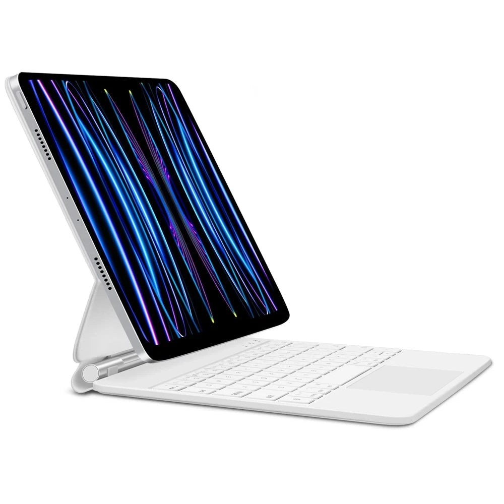 Étui clavier magnétique intelligent pour iPad Pro et Air | Touches rétroéclairées | ZAIYNE Tech